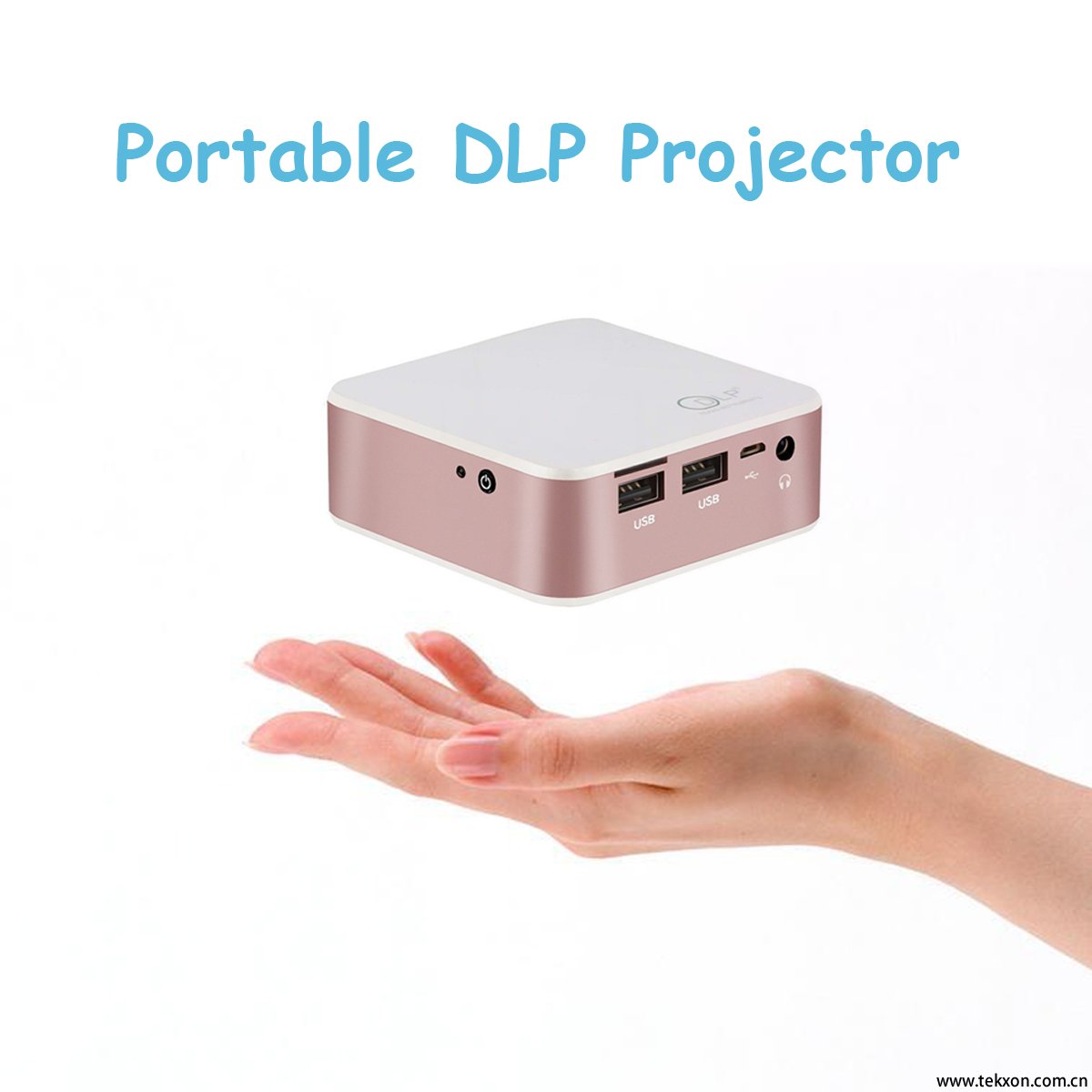 G05 mini smart DLP projector Android Projector 120 lumens support full HD 800*480 4 colors